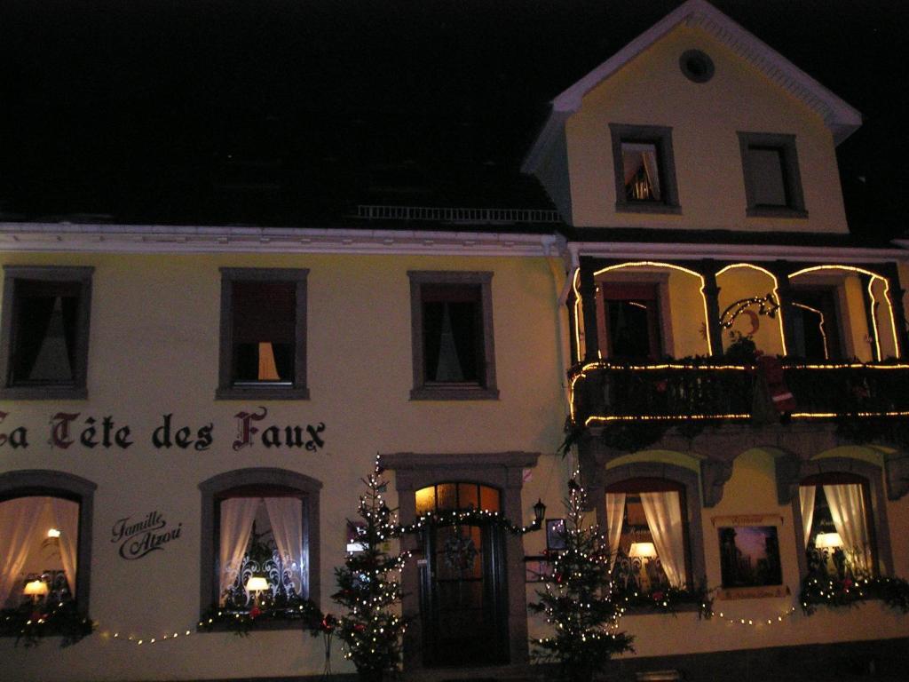 Logis Hotel Restaurant La Tete Des Faux Le Bonhomme Ngoại thất bức ảnh